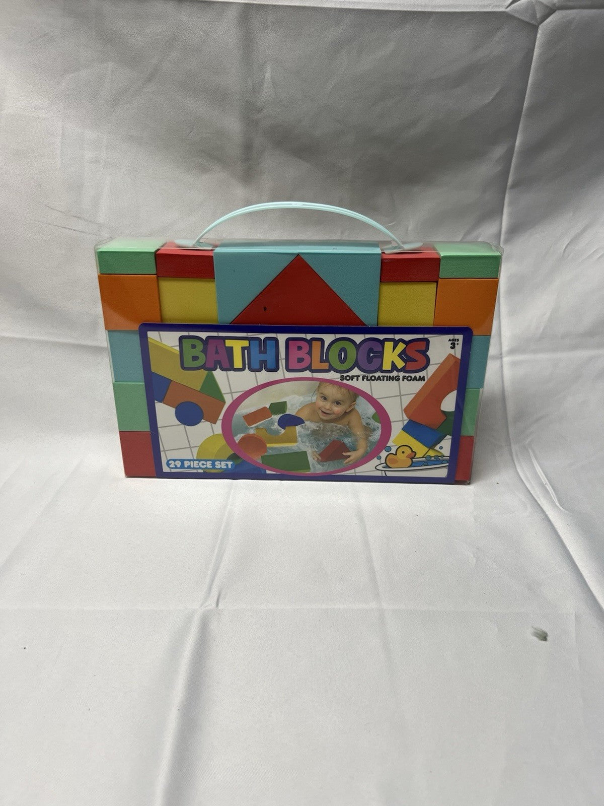 Soft Floating Foam Bath Blocks - 29 Piece Set - Brand New